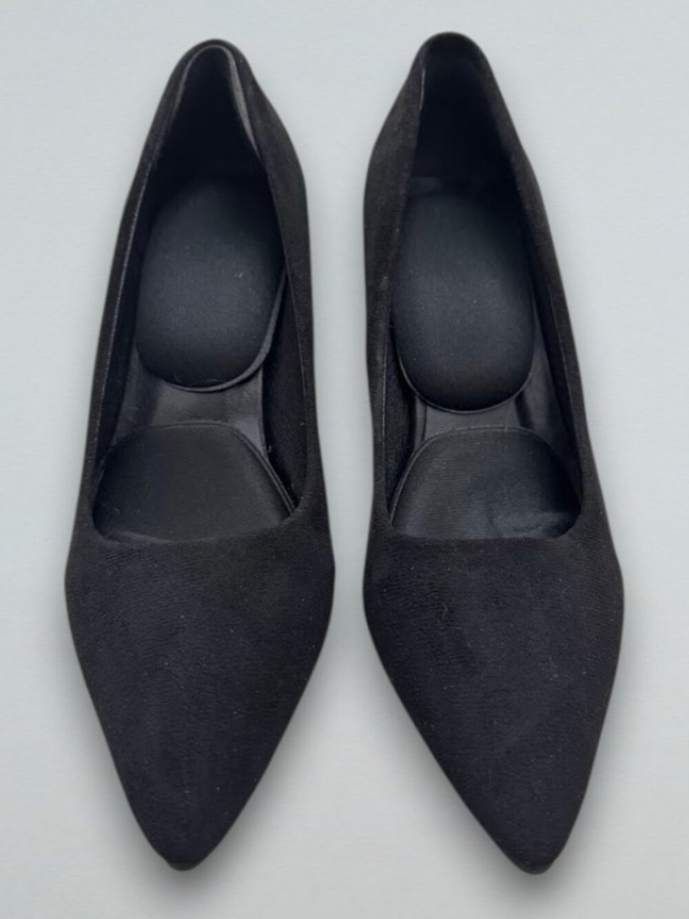 Black Classic Pumps Closed Toe High Heel Dress Shoes Womens EU 37